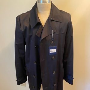 Ralph Lauren Navy Double-Breasted Classic Trench